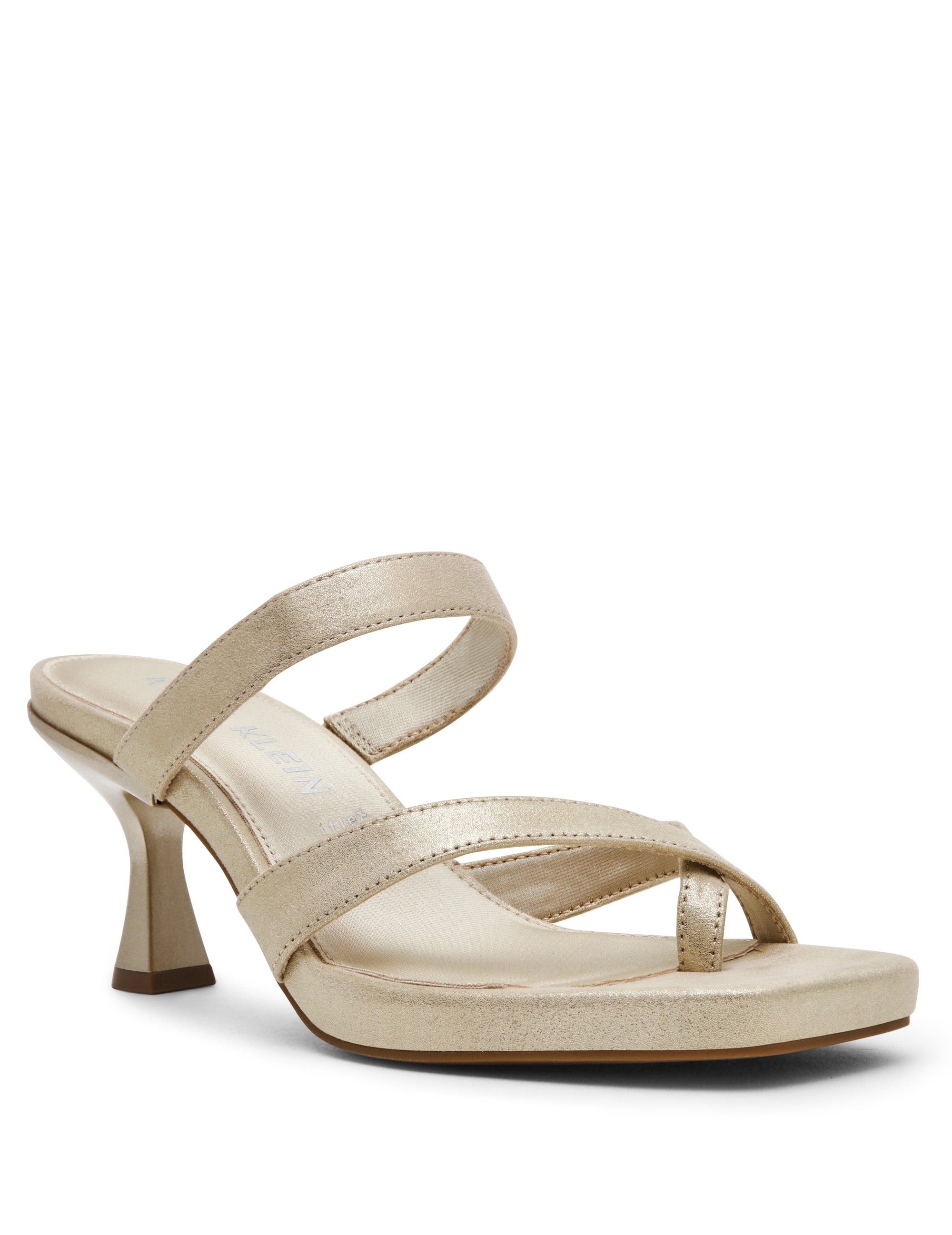 Anne Klein Gold Jevelli Dress Sandal