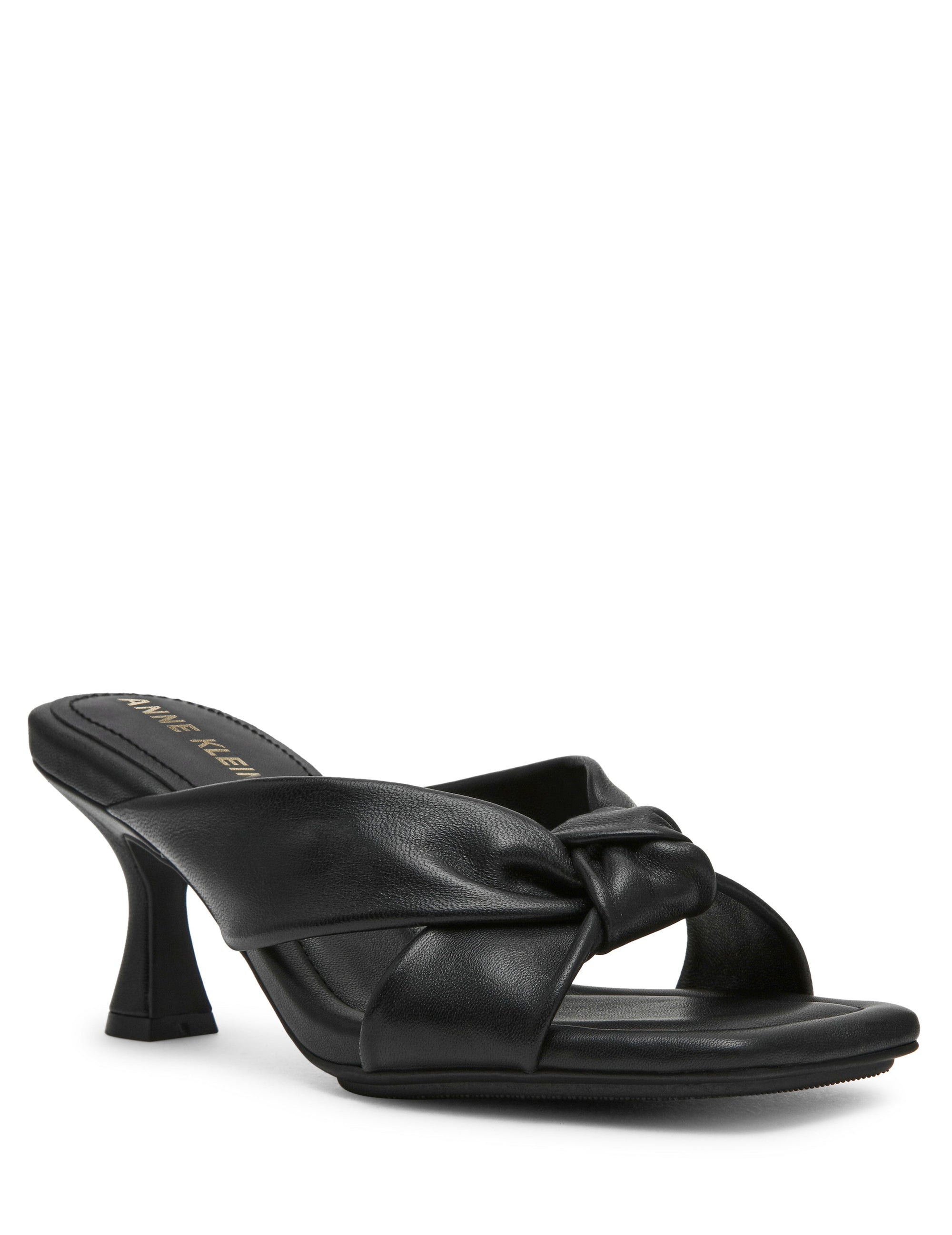Anne Klein Black Jezebel Dress Sandal