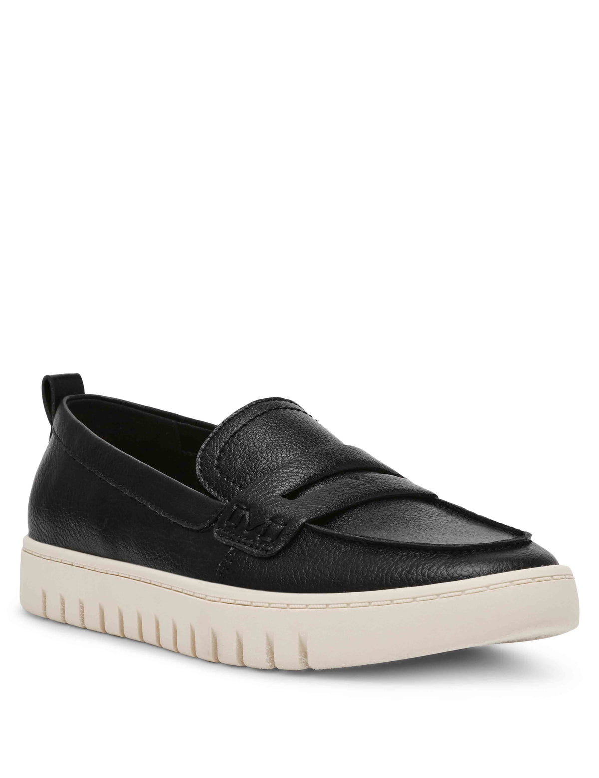 Anne Klein BLACK SMOOTH Kinetic Slip-On Loafer