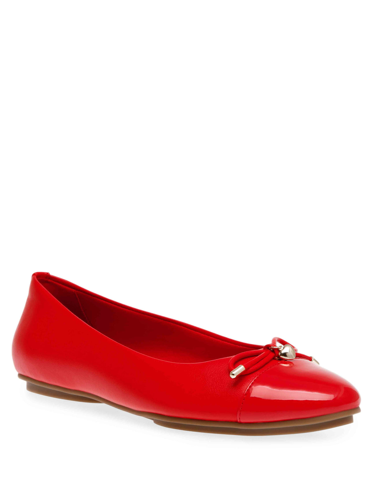 Anne Klein Red Luci Flat