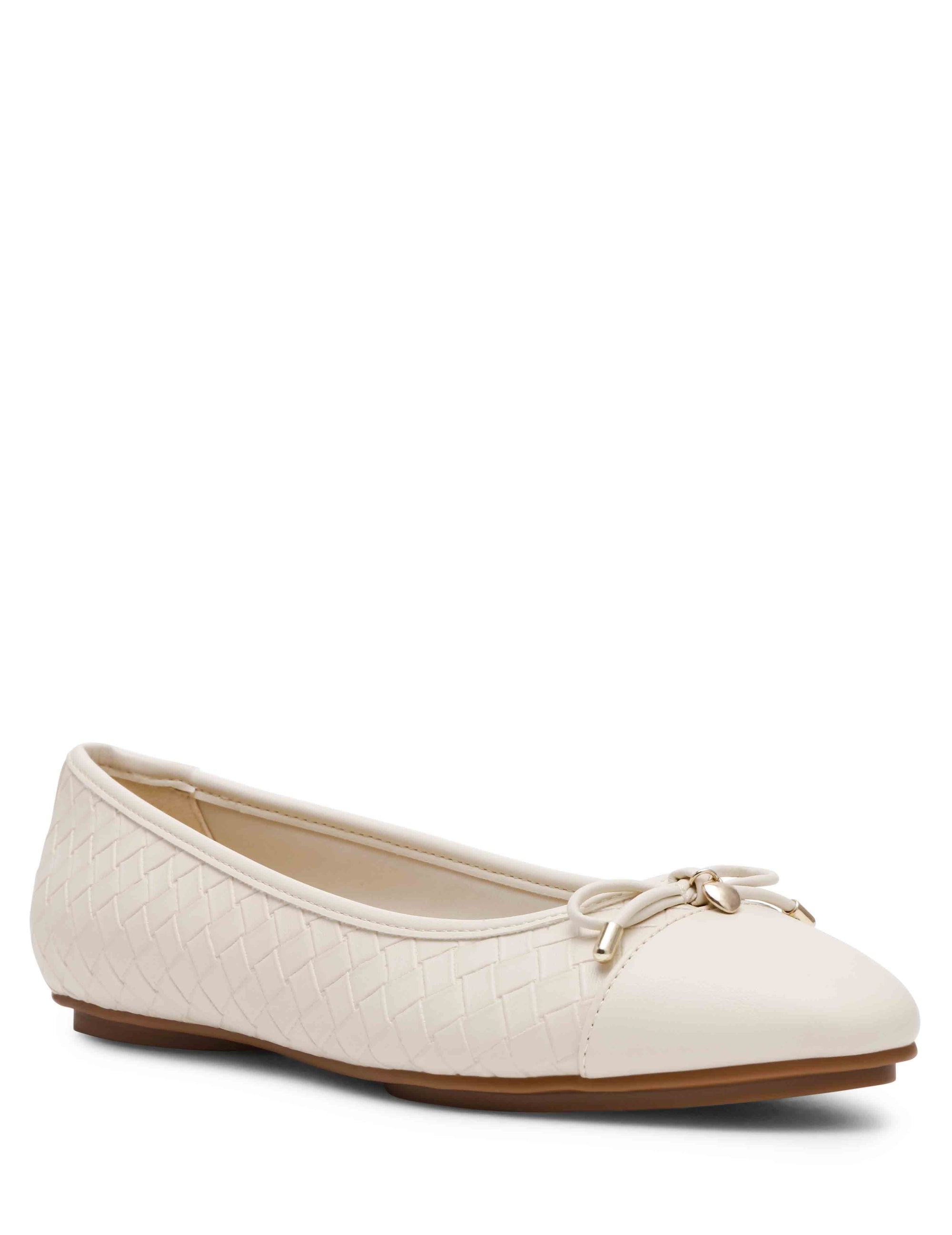 Anne Klein Bone Luci-W Ballet Flat