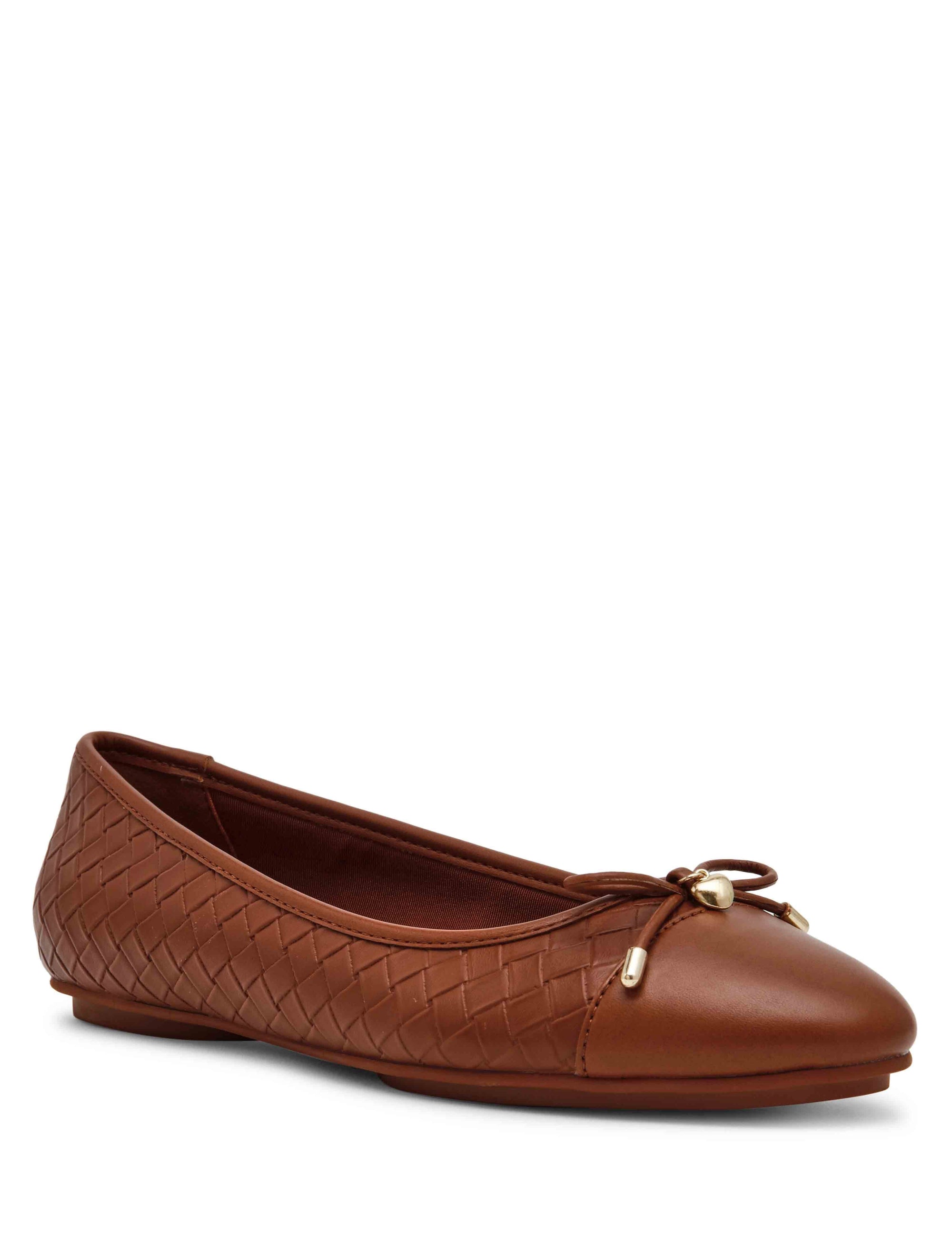 Anne Klein Cognac Luci-W Ballet Flat