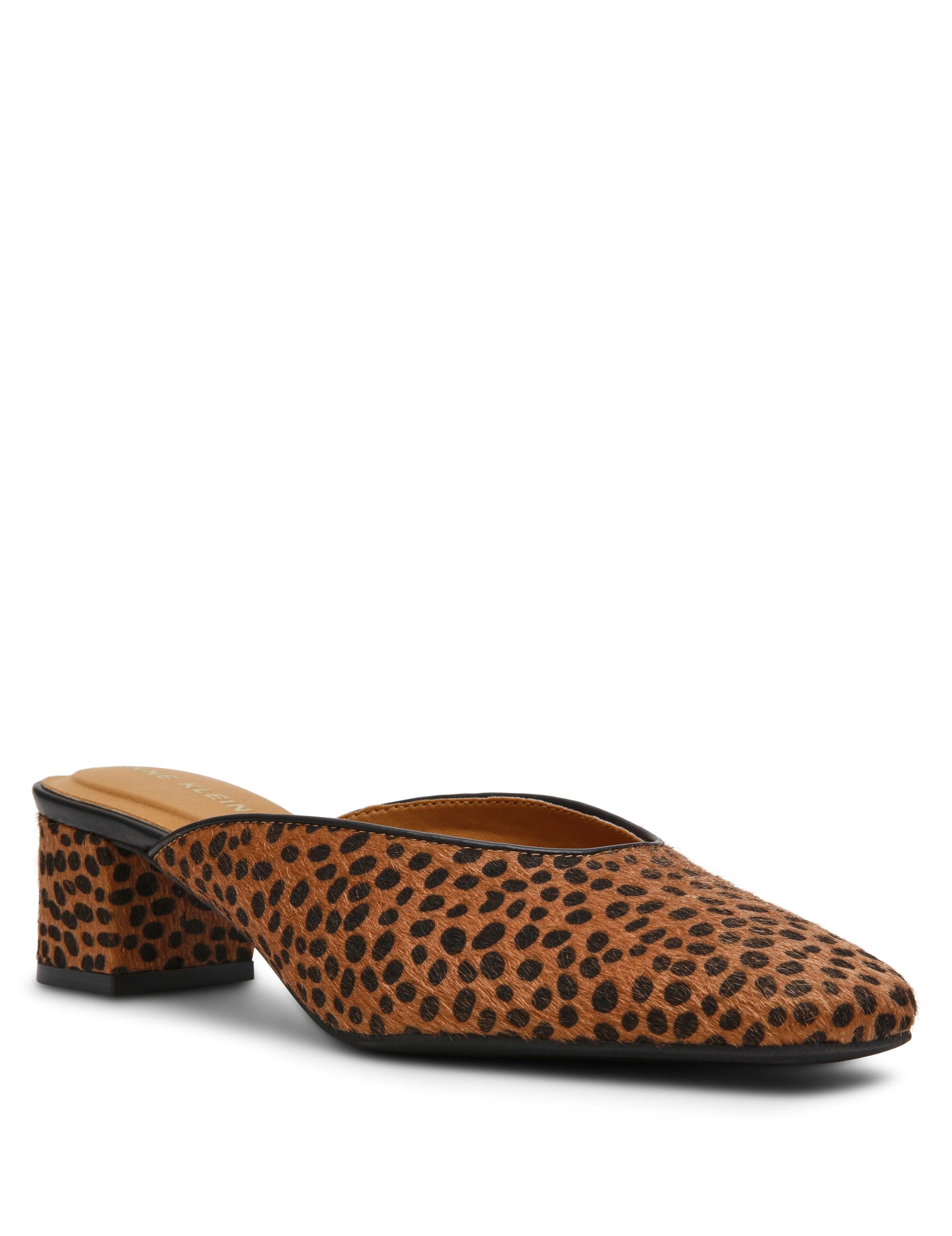 Anne Klein Leopard Maeus Mule Shoes