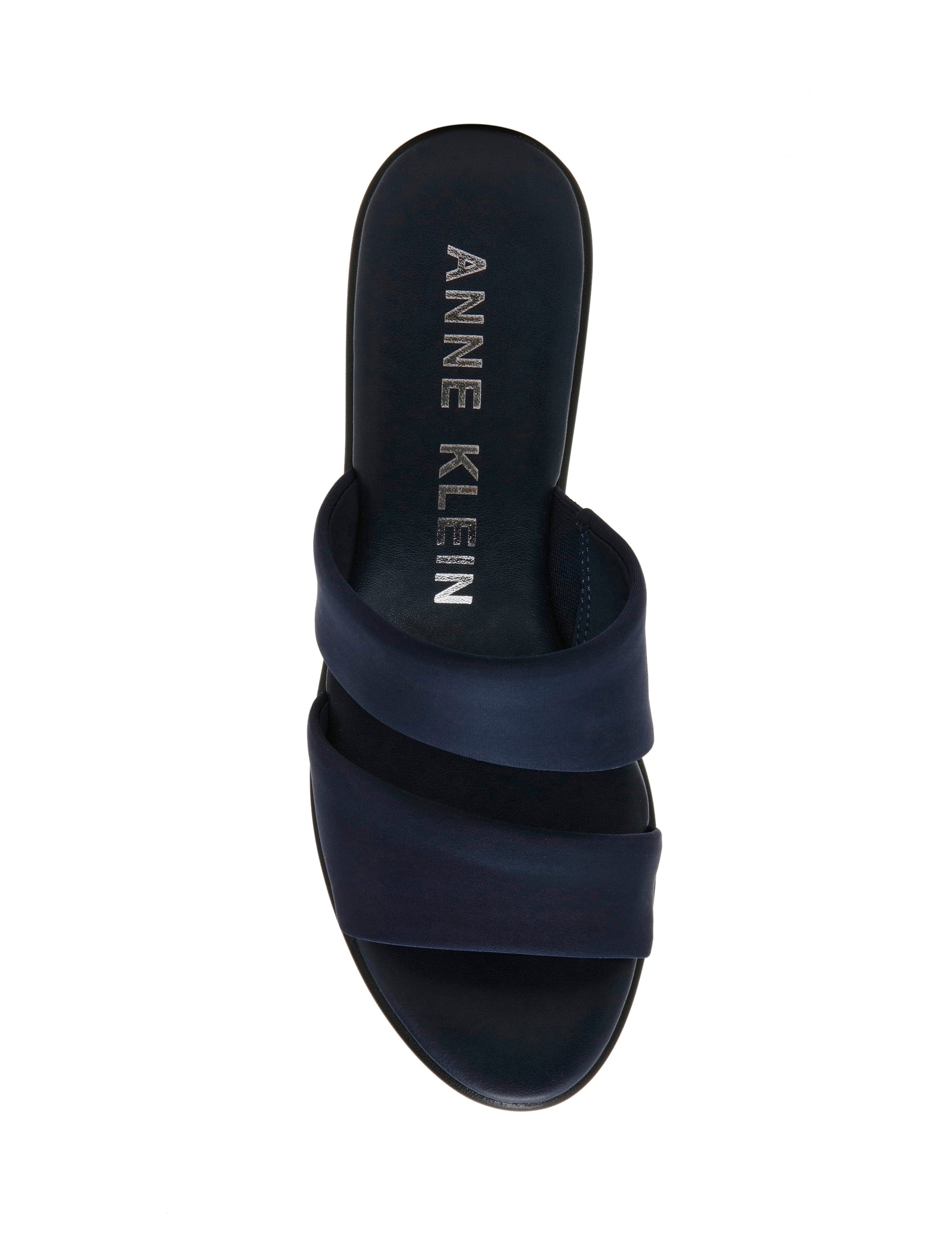 Anne klein navy sandals hot sale