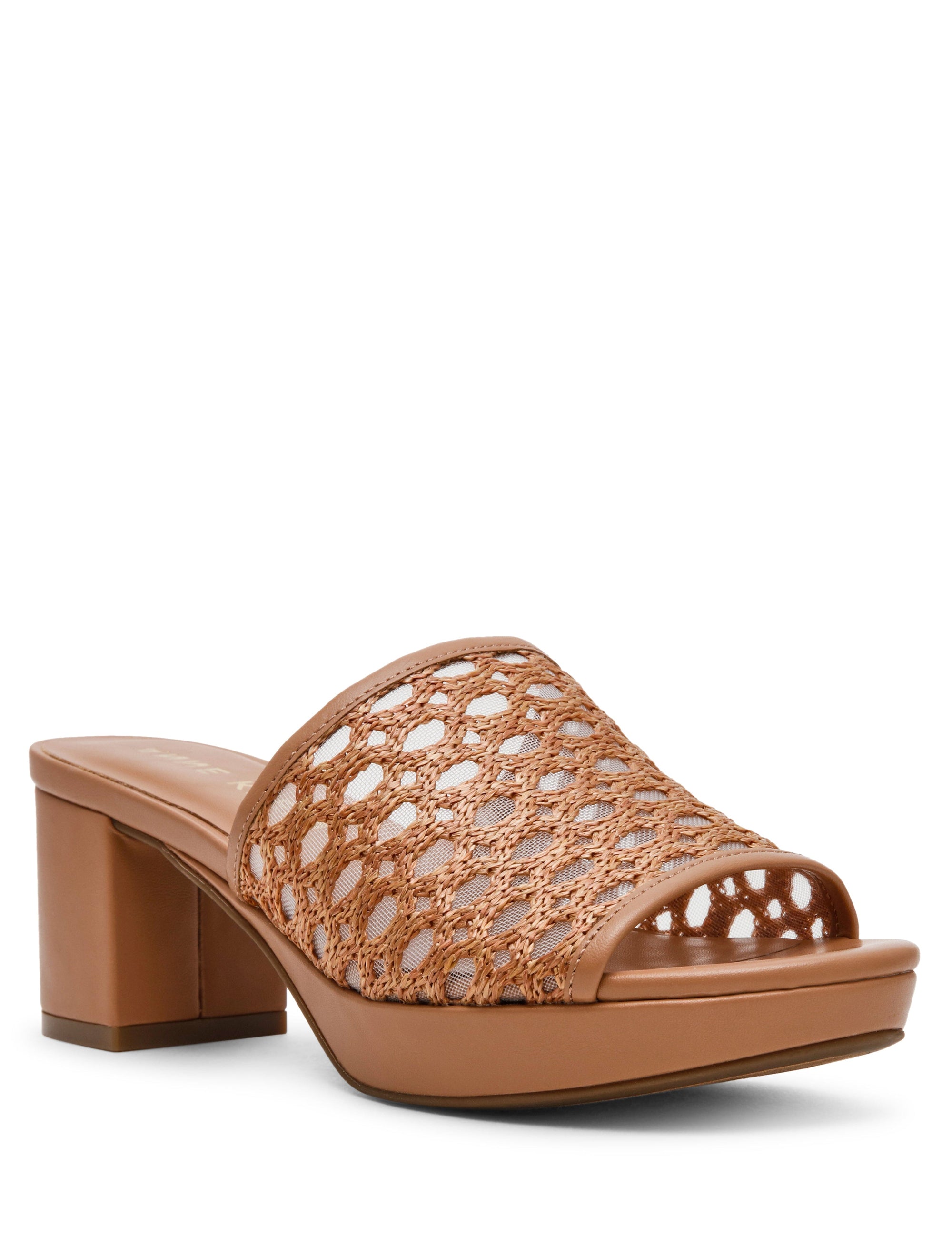Anne Klein Nude Strappy Dress Sandal