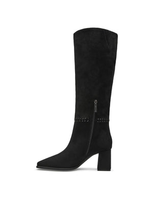 Anne Klein Parren Below-the-Knee Block Heel Tall Boot