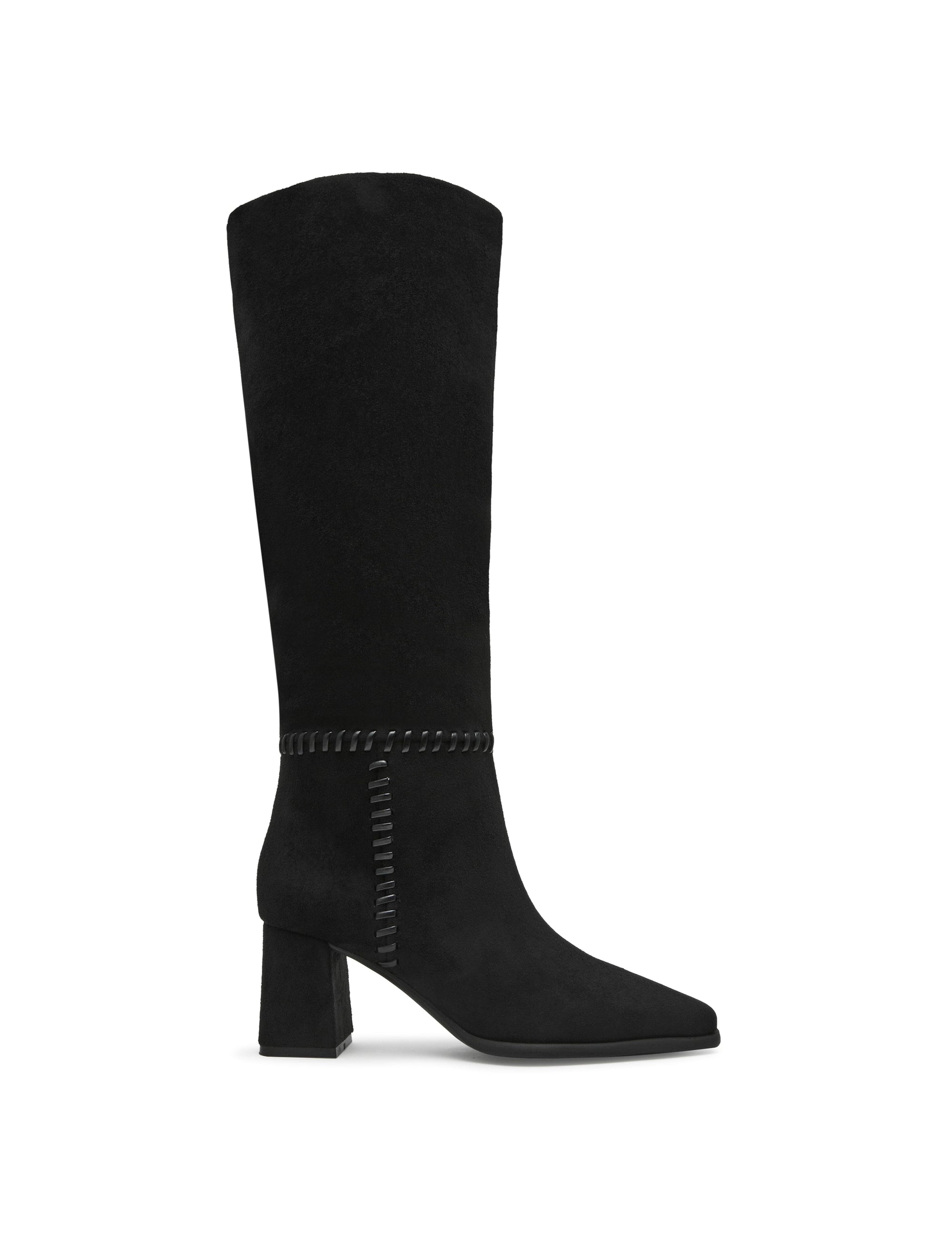Anne Klein Parren Below-the-Knee Block Heel Tall Boot