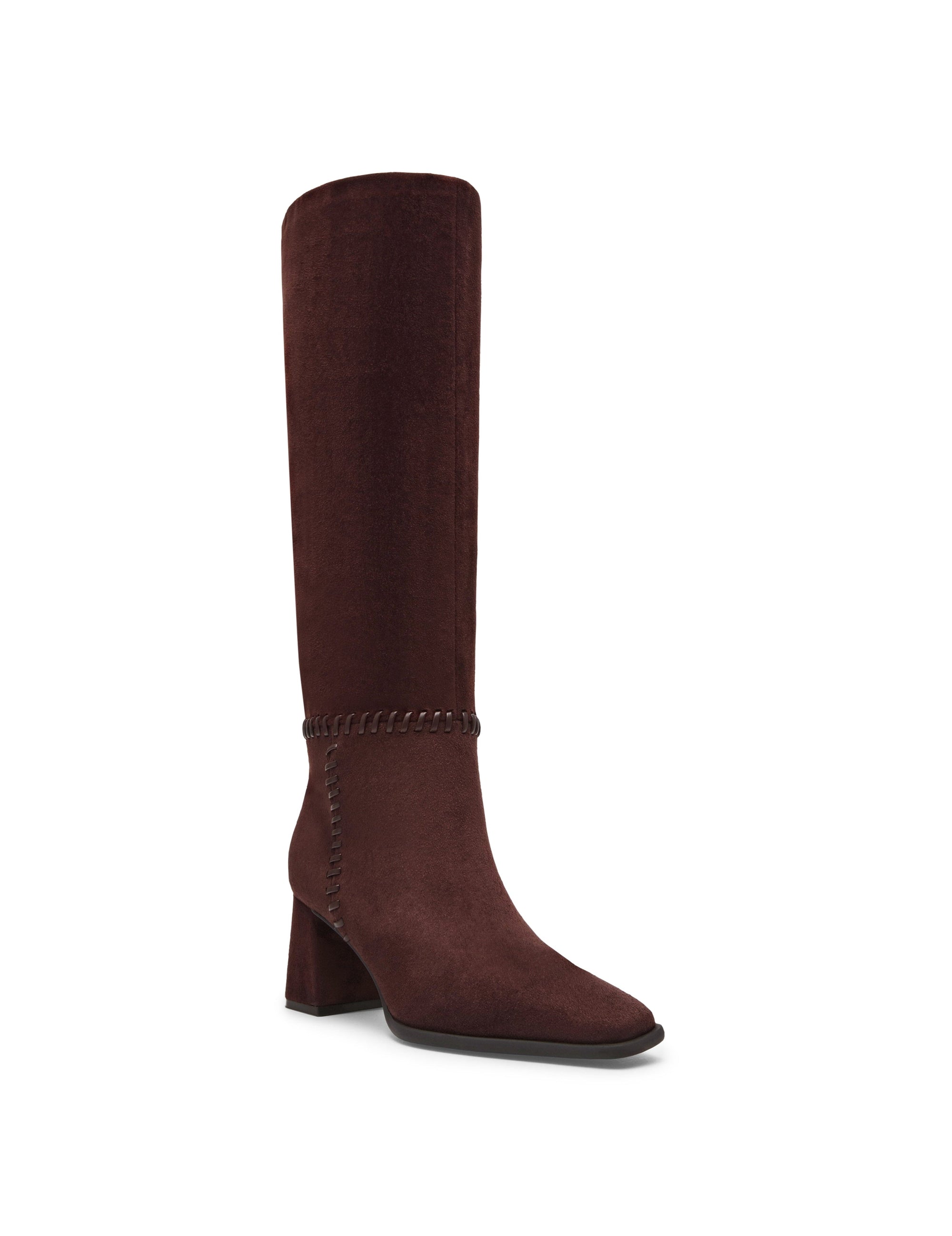 Anne Klein Parren Below-the-Knee Block Heel Tall Boot