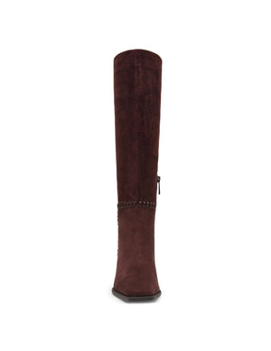Anne Klein Parren Below-the-Knee Block Heel Tall Boot