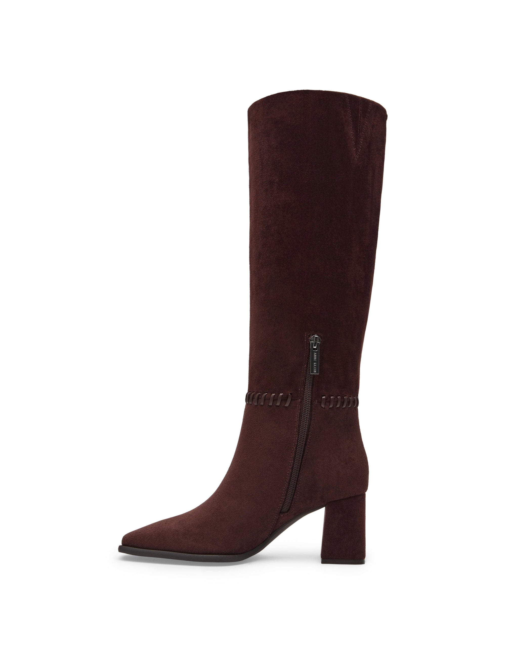 Anne Klein Parren Below-the-Knee Block Heel Tall Boot