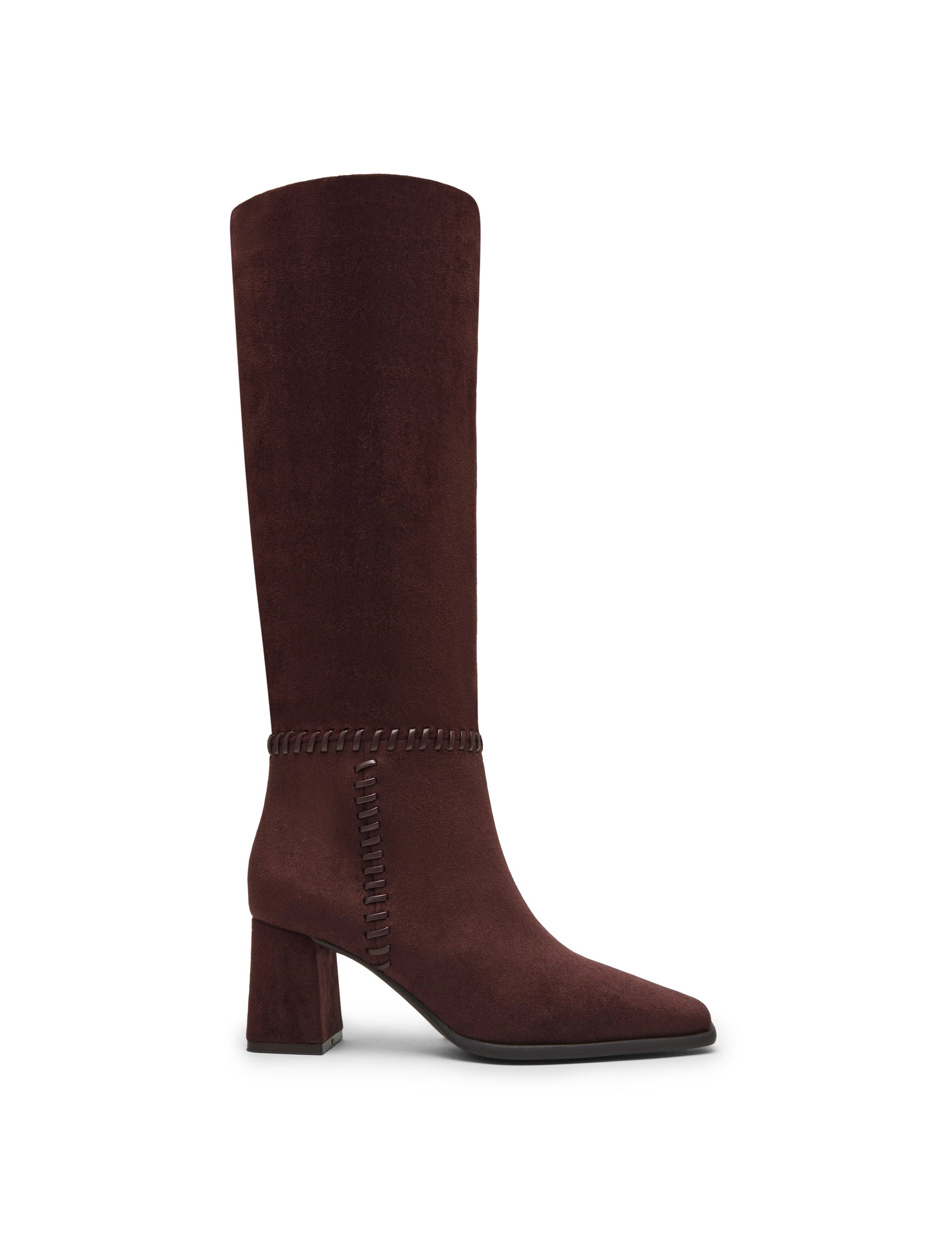 Anne Klein Parren Below-the-Knee Block Heel Tall Boot