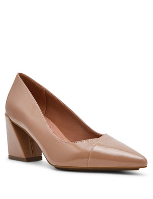 Anne Klein Nude Patent Ravine Classic Pump