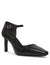 Anne Klein Black Croc Rosalind Heel