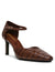 Anne Klein Brown Croc Rosalind Heel