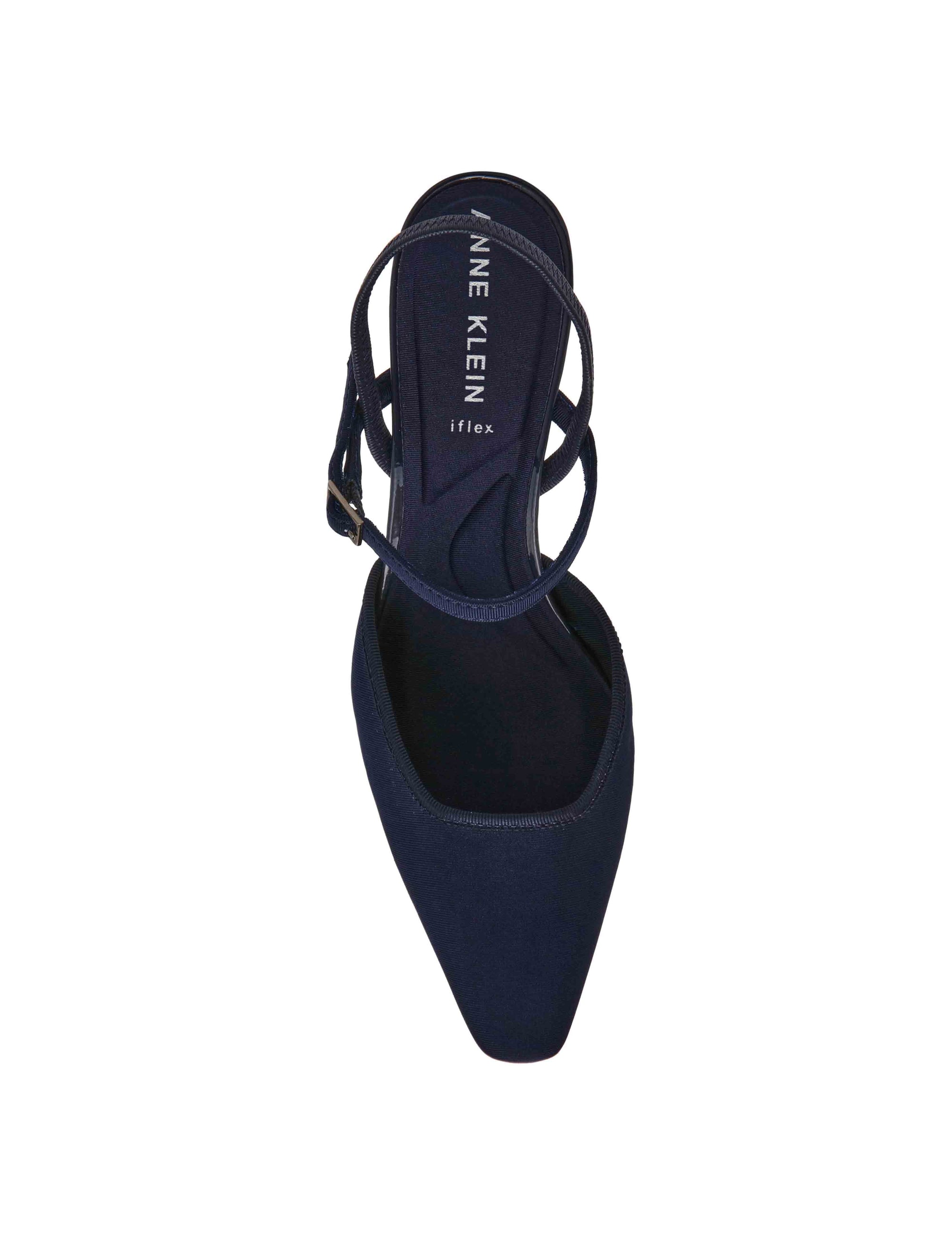 Anne klein navy heels online