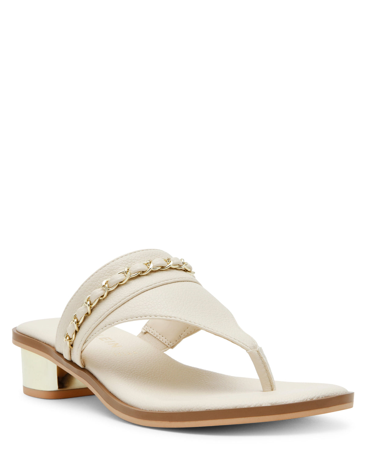 Anne Klein Ecru Taylor Sandal