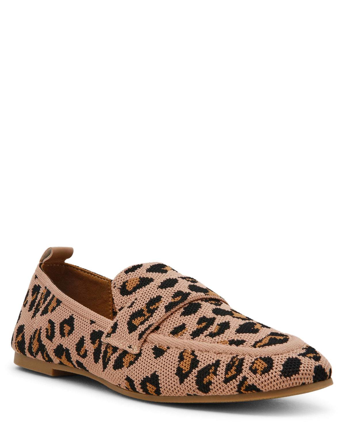 Anne Klein Leopard Tye Knit Loafer