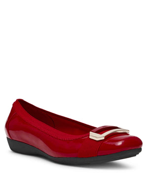 Anne Klein DEEP RED Uplift Flat