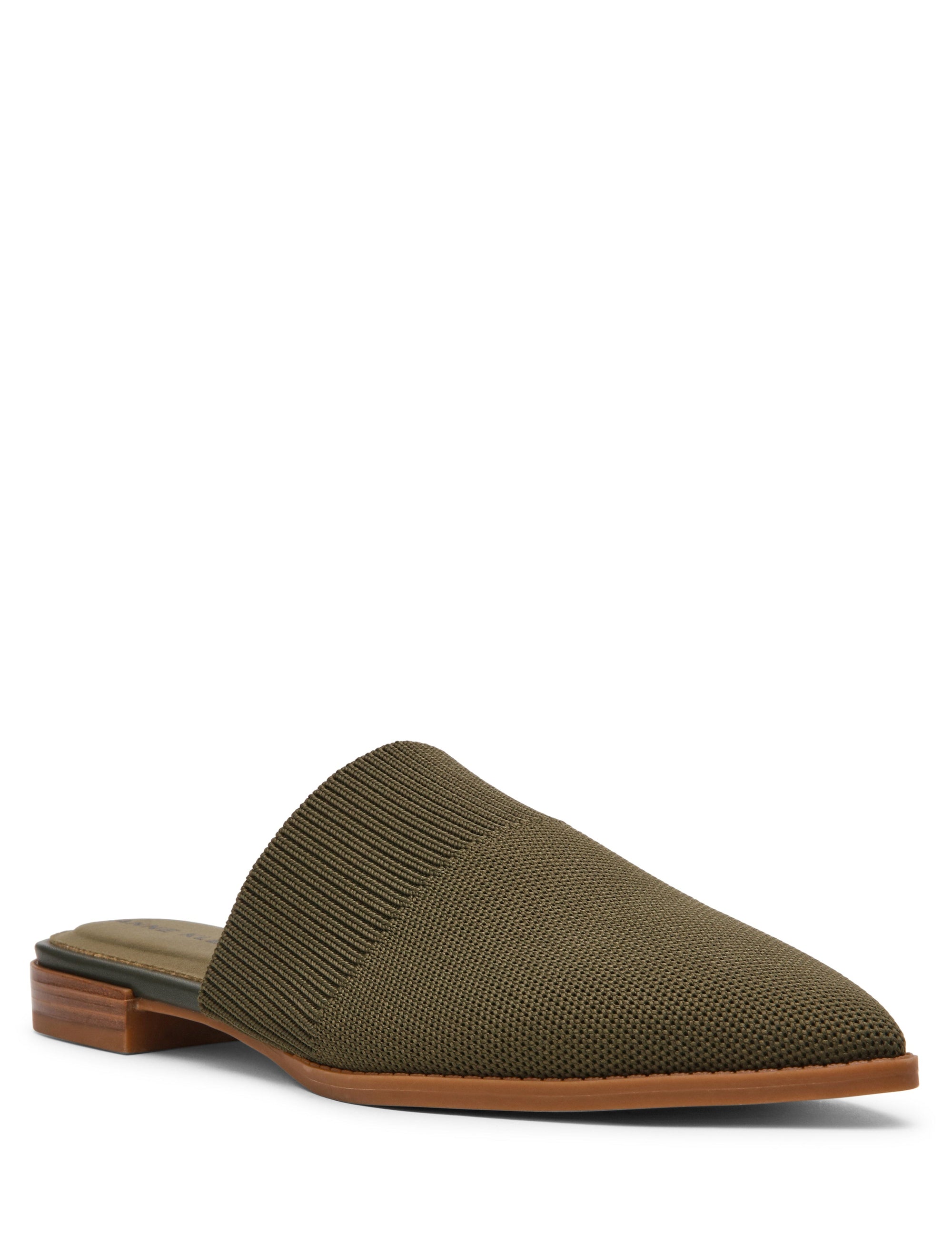 Anne Klein Olive Knit Vassar Mule