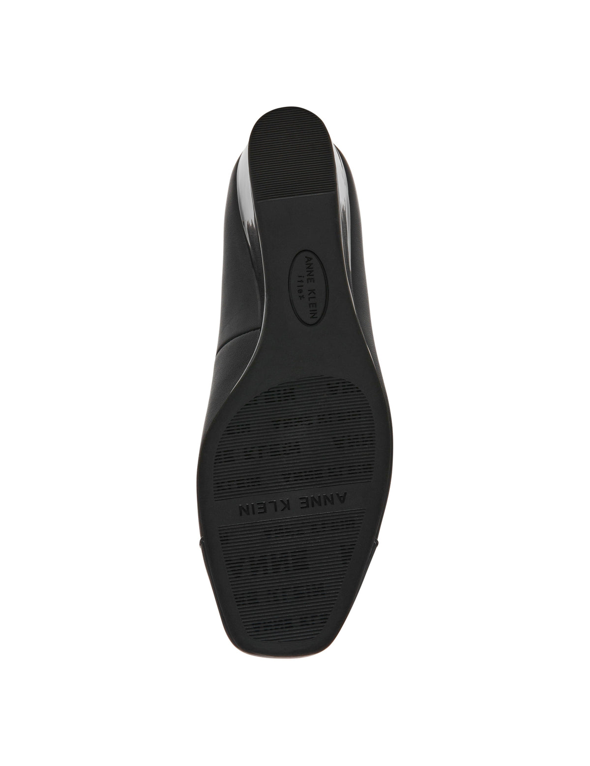 Anne Klein Leather Wedge Ballet Flat