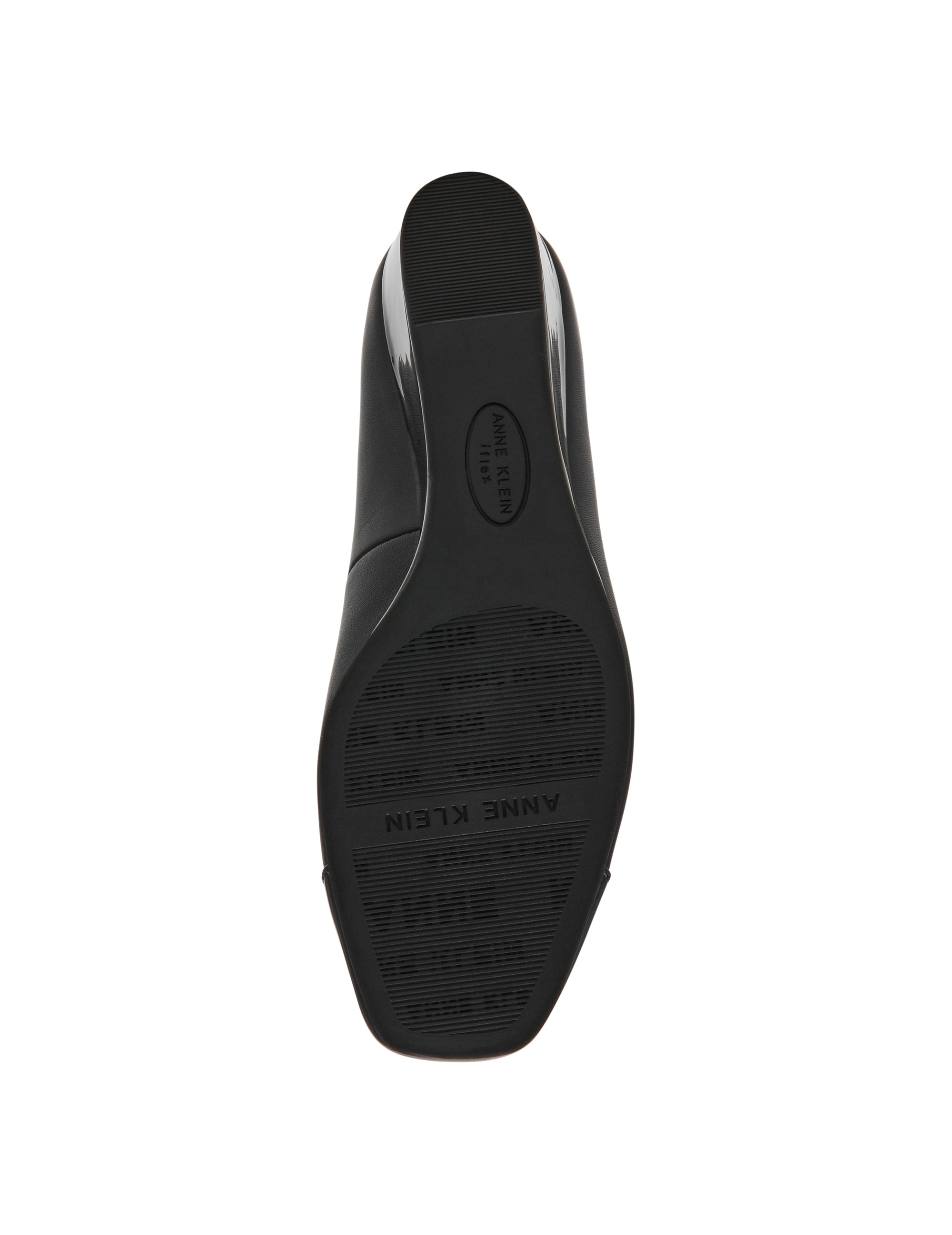 Leather Wedge Waiter Shoe