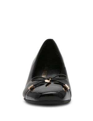 Leather Wedge Waiter Shoe