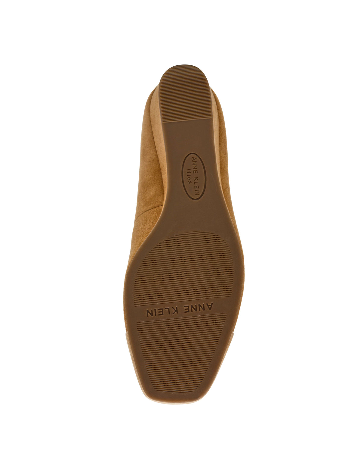 Anne Klein Leather Wedge Ballet Flat