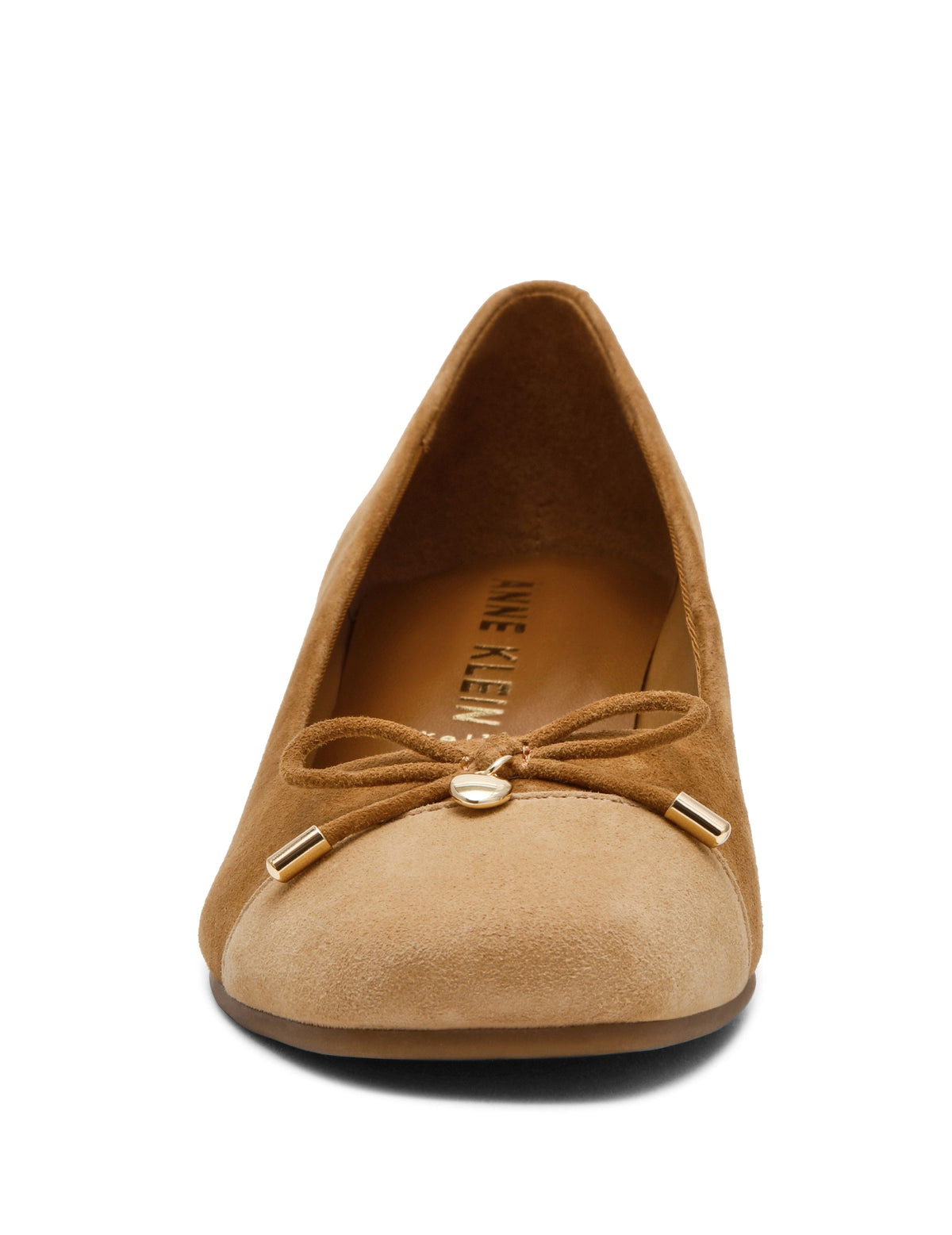 Anne Klein Leather Wedge Ballet Flat