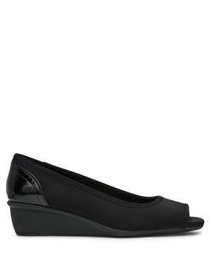 Anne Klein Waylynn Peep-Toe Wedge Sandal
