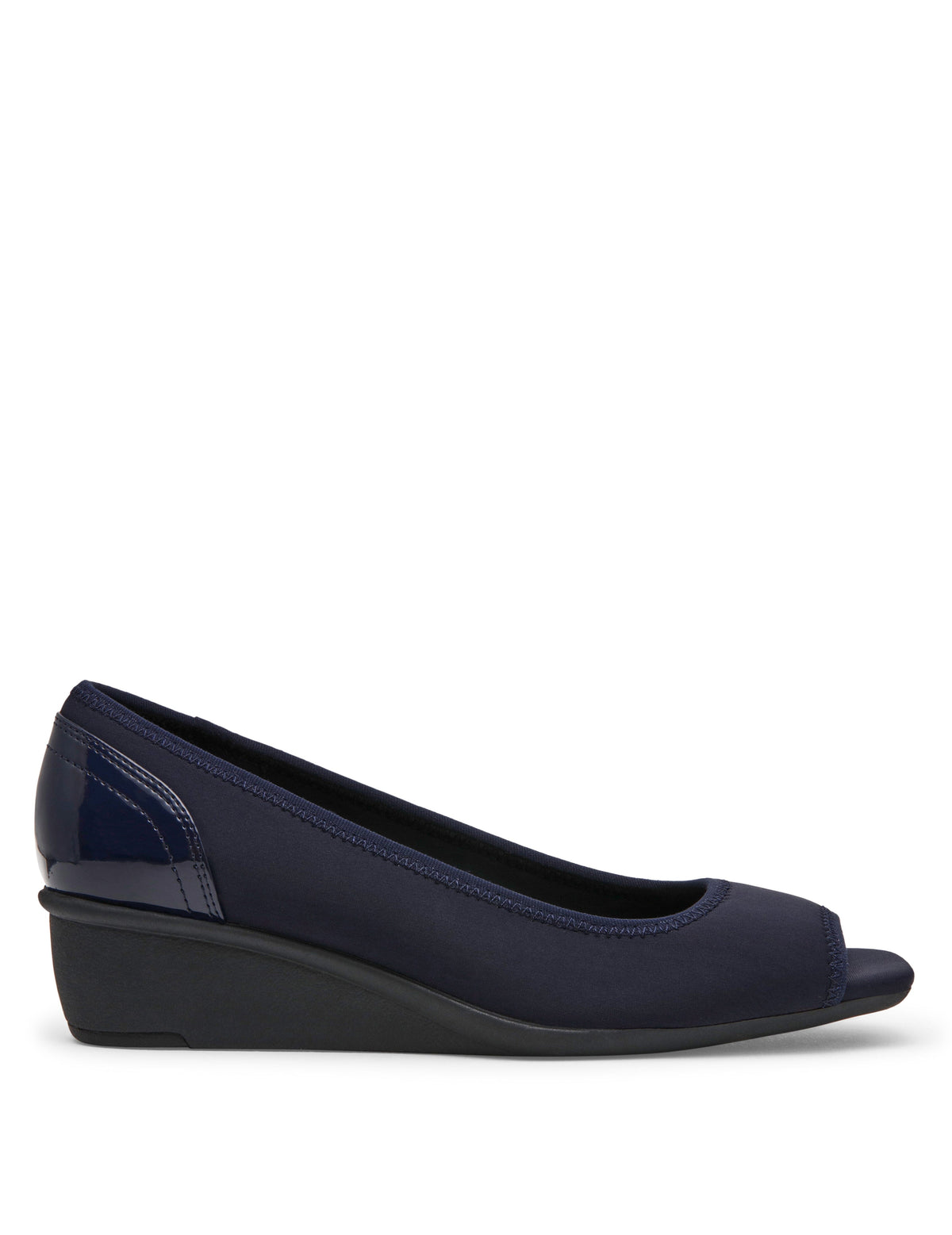 Anne Klein Waylynn Peep-Toe Wedge Sandal