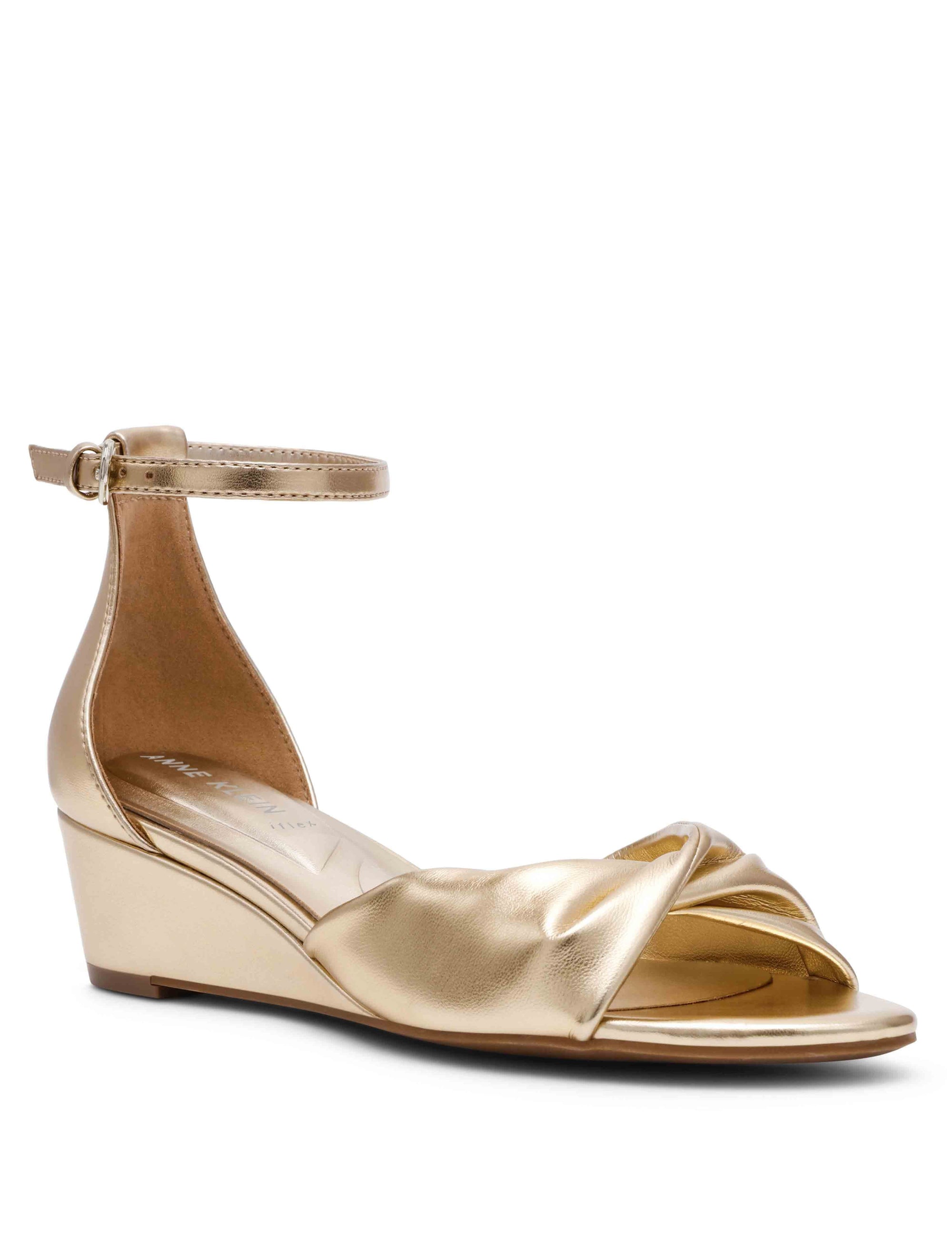 Anne Klein Gold Whitby Wedge