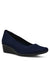 anne klein Wisher Wedge Navy Knit