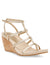 Anne Klein Platinum Isiah Wedge Sandal- Sale