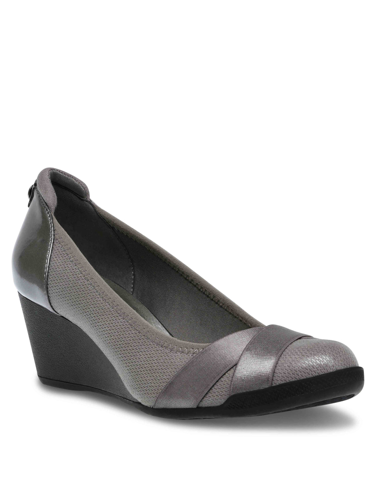 Anne Klein Pewter Timeout Wedge