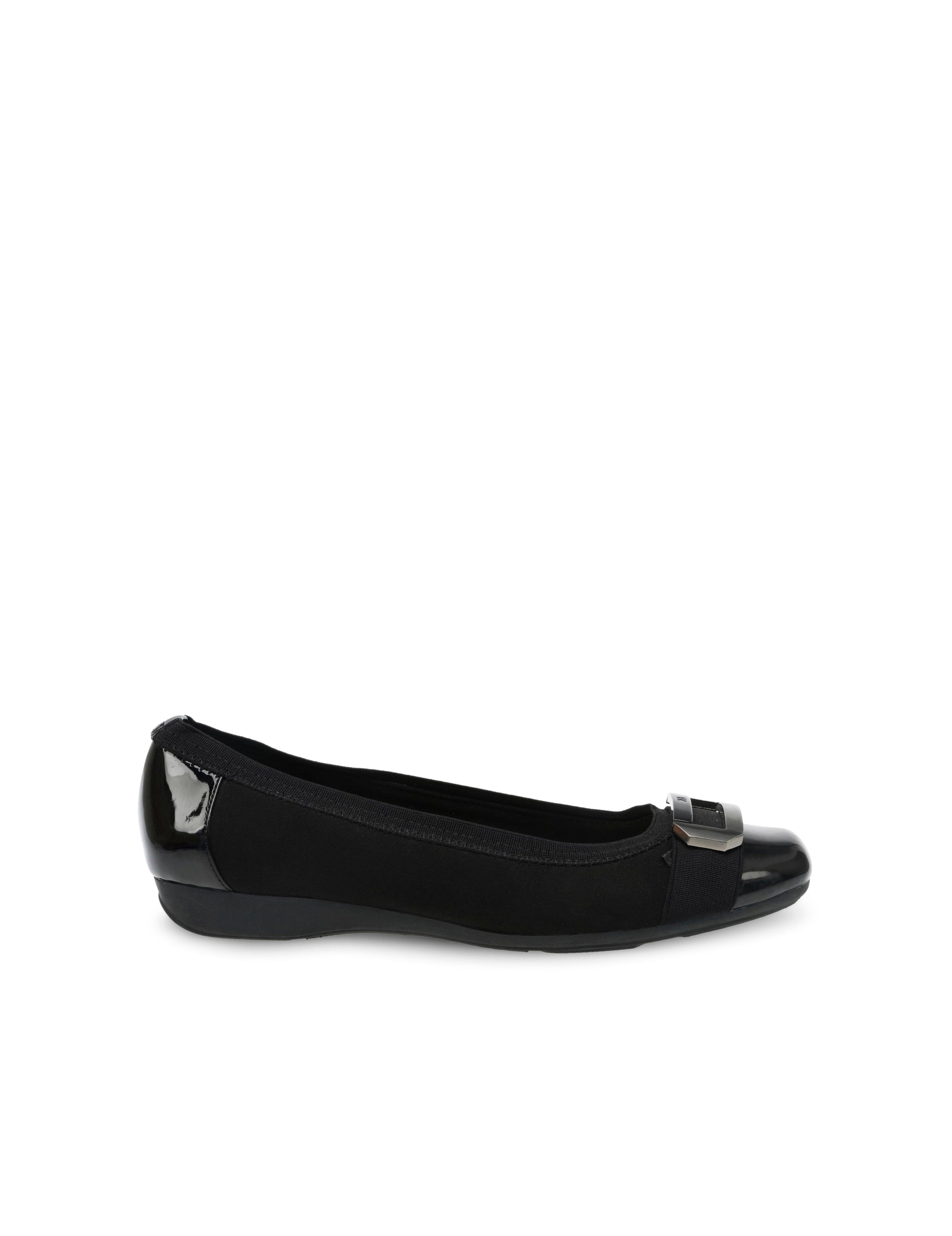 black flat dress shoes Anne Klein Uplift Flat