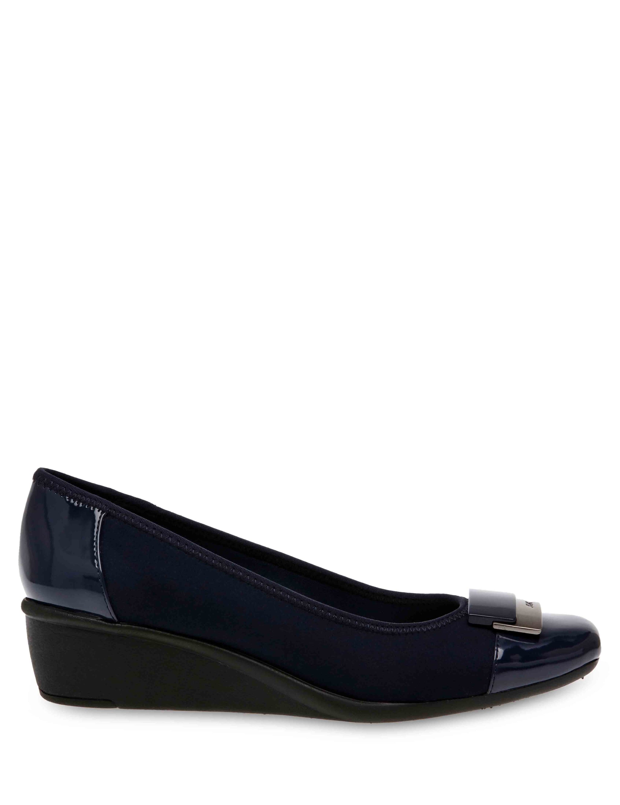 navy blue wedge dress shoes Waverly Wedge Slip-On Shoe