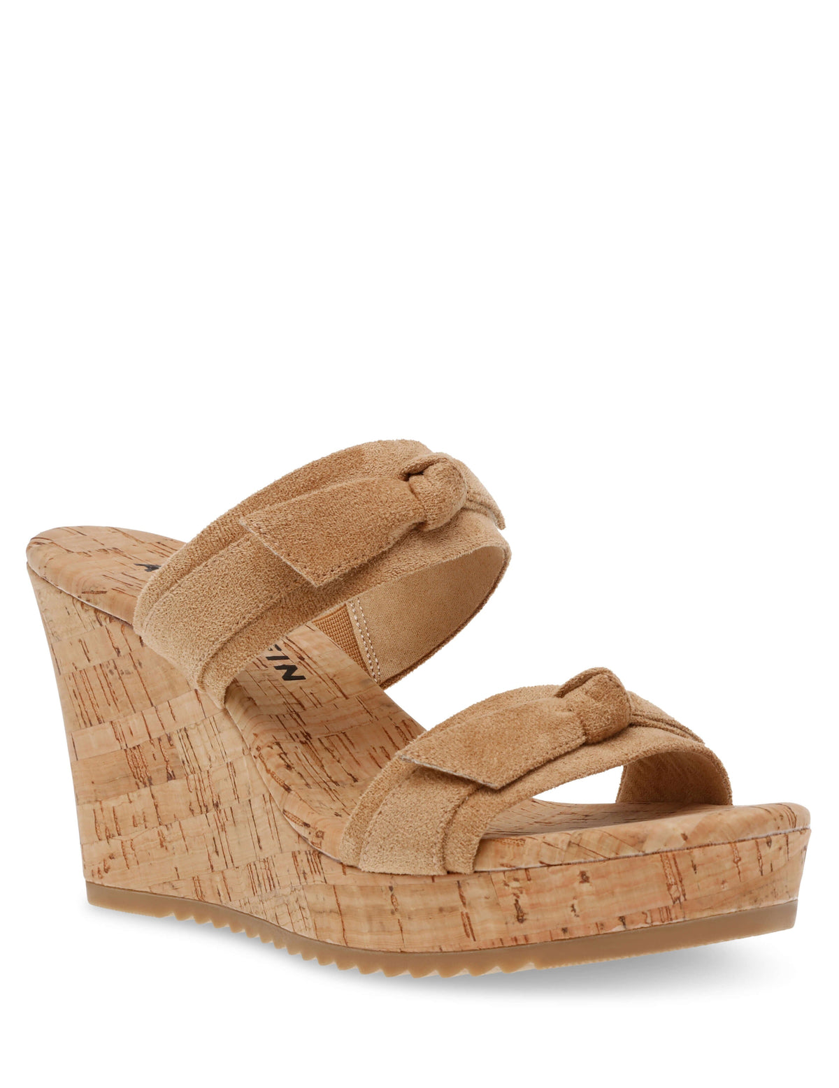 Anne Klein Natural Wiona Wedge - Clearance