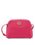 Anne Klein Hibiscus pink Dome Crossbody With Card Case