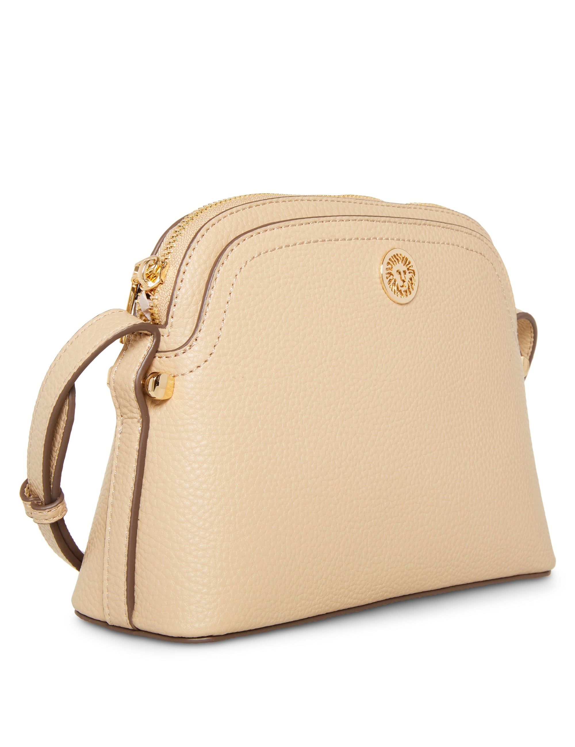 Anne Klein Dome Crossbody In Yellow