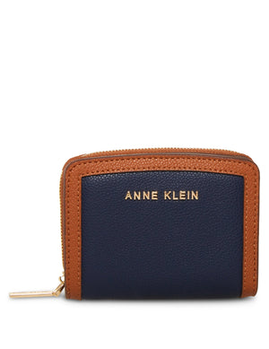 Anne Klein Distant Mountain/ Saddle Small Color Blocked Wallet