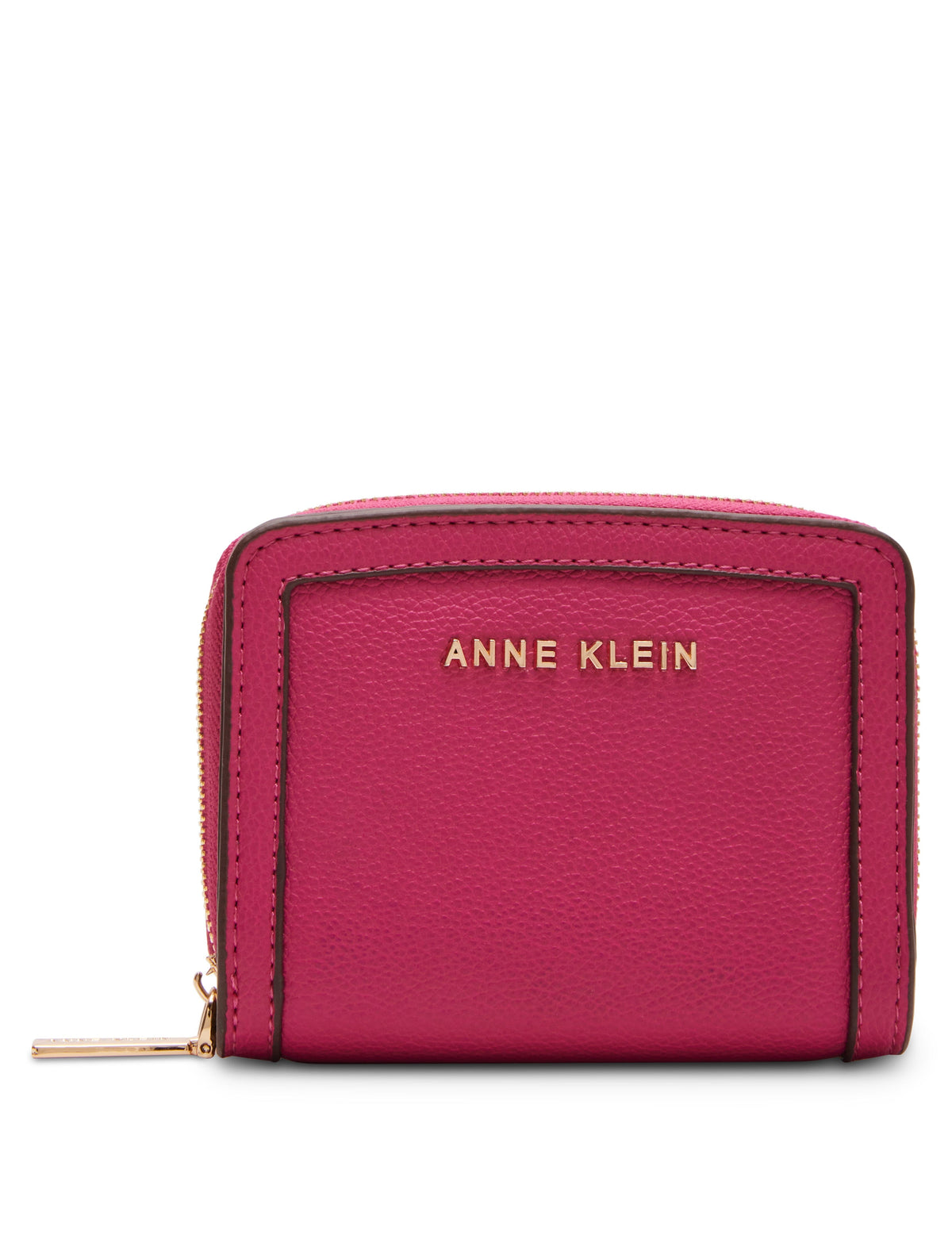 Anne Klein Hibiscus pink AK Small Curved Wallet