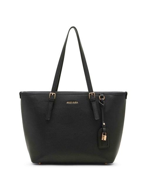 Anne Klein Black Carry All Tote
