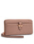 Anne Klein  AK Boxed Slim Zip Wallet With Bow Detailing And Wristlet Strap