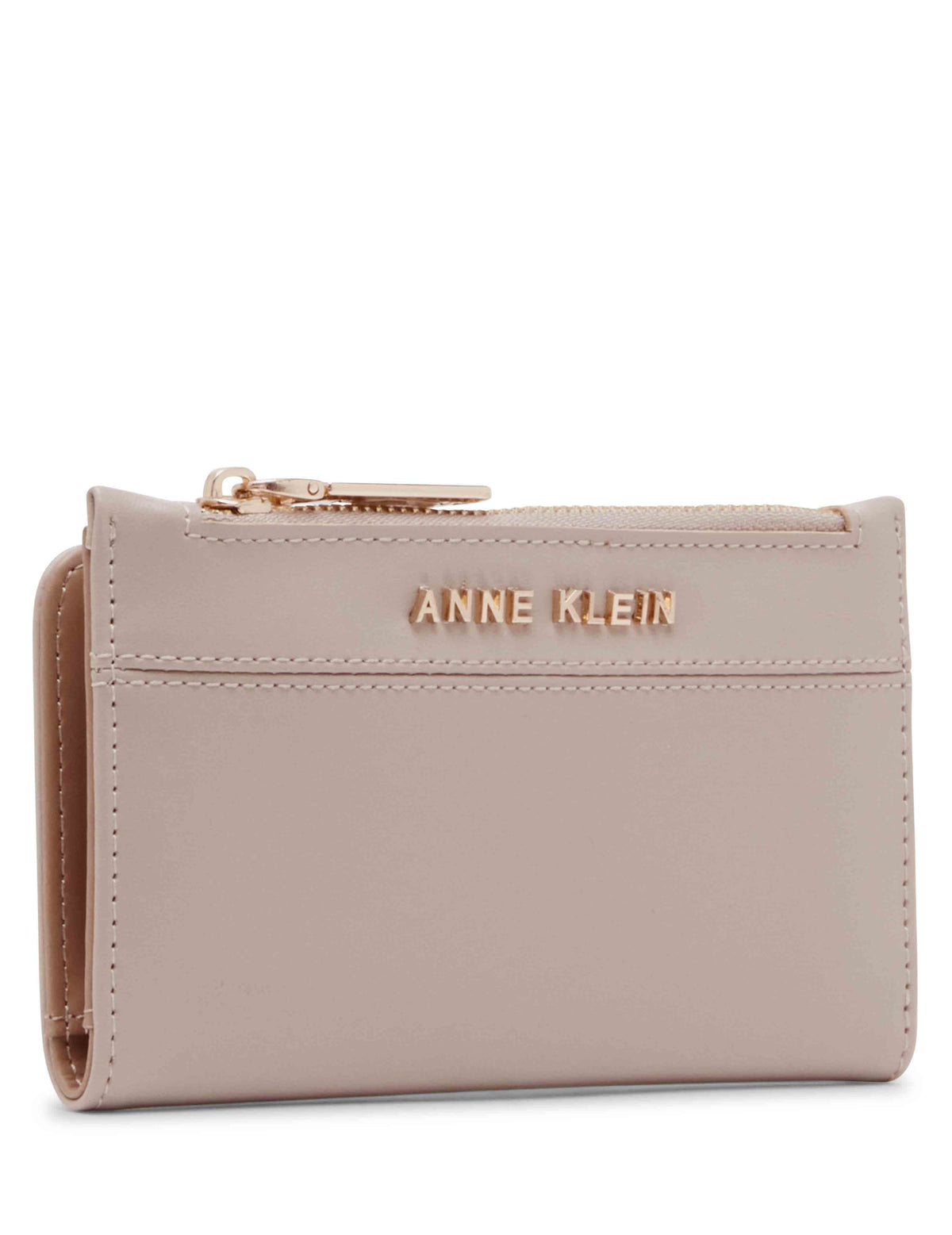 Anne Klein  Boxed Flap Crossbody With Floral Applique And Card Case