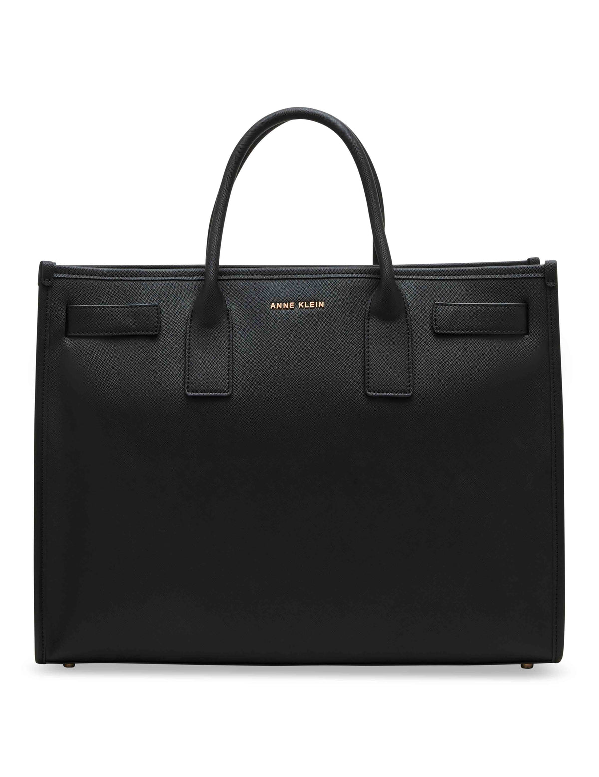 Anne Klein Black 3 Piece Work Tote Gift Set