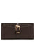 Anne Klein Espresso 2 Piece Gift Set With Sculpted Buckle Wallet And Removeable Card Organizer