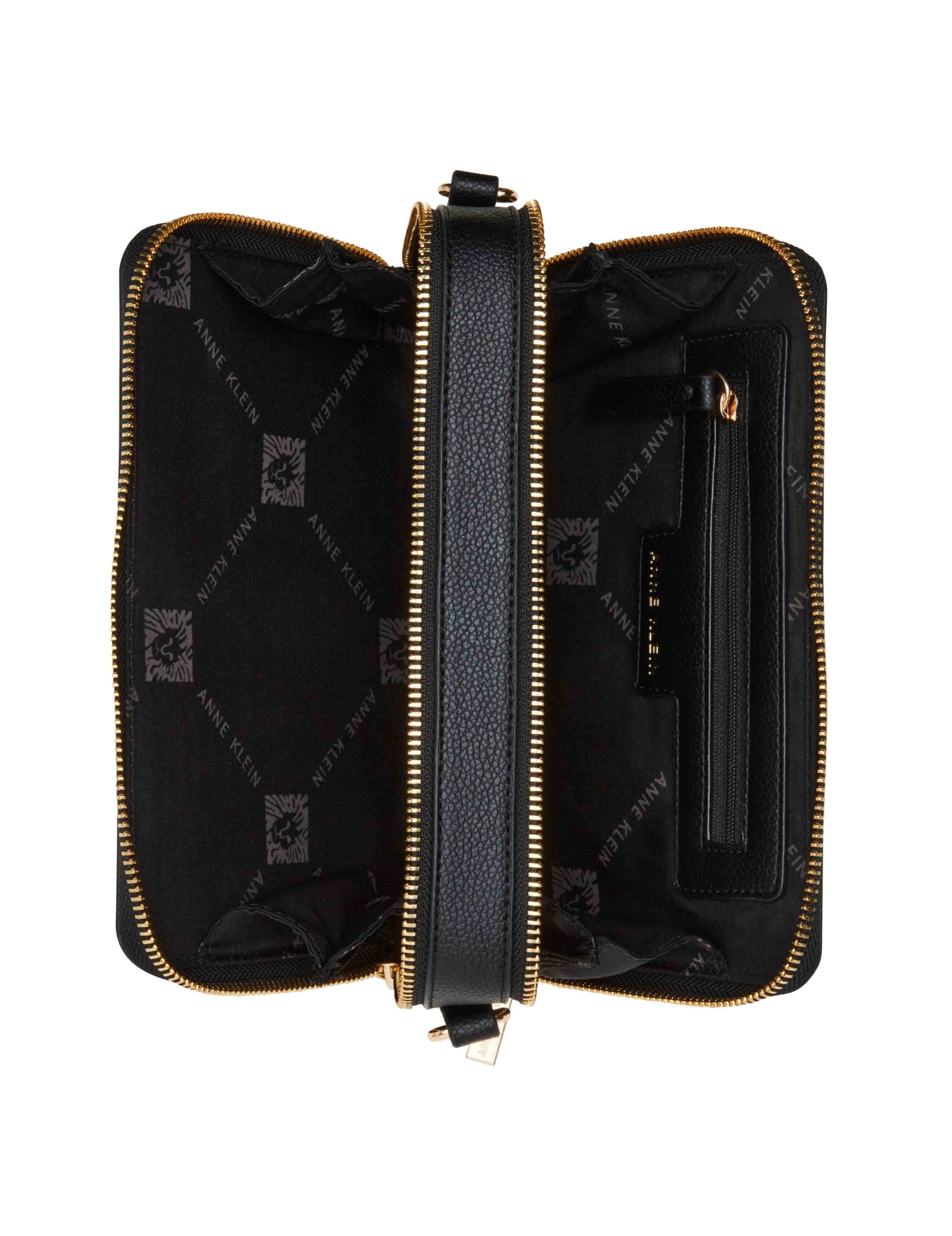 Anne Klein  3 Piece Gift Set With Double Zip Camera Crossbody