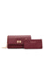 Anne Klein Bordeaux 3 Piece Gift Set With Turn Lock Clutch