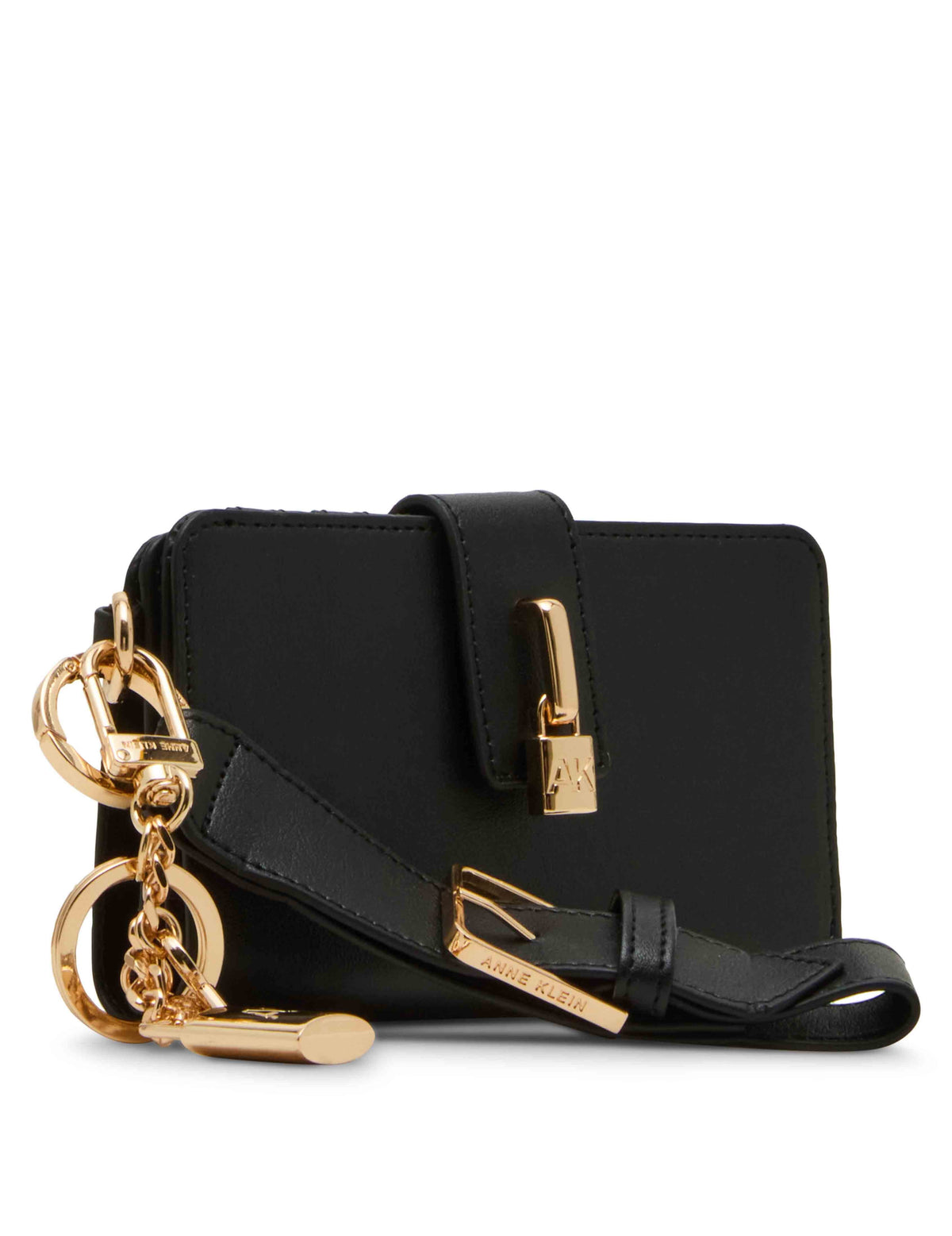 Anne Klein 2 Piece Gift Set with Lock Wristlet and AK Bag Charm