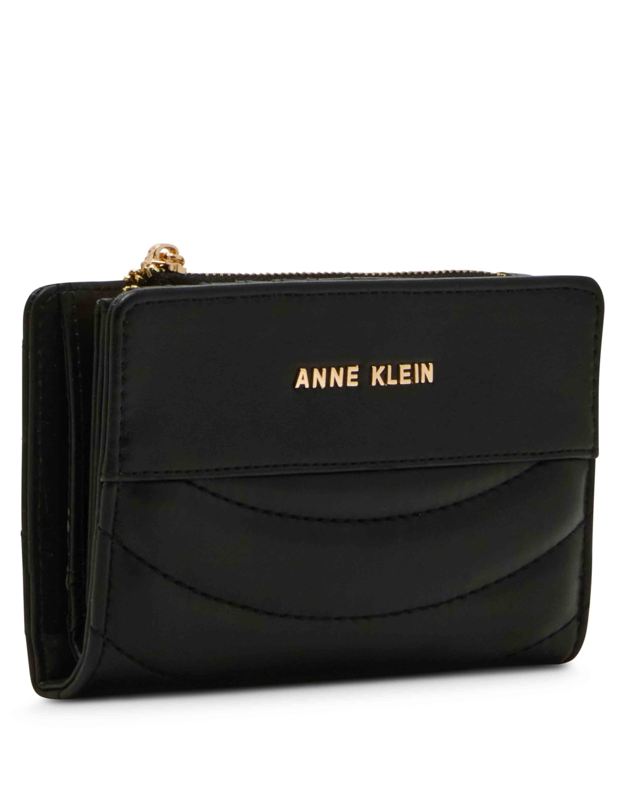 Anne Klein 2 Piece Gift Set with Flap Crossbody and Bifold Wallet